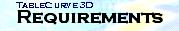 Tablecurve 3D Requirements